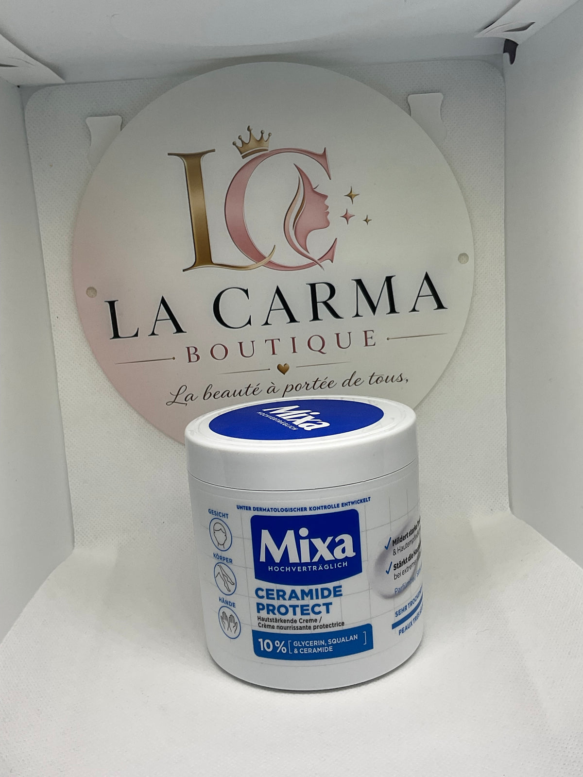 ✨ LES CRÈMES MIXA SONT DISPONIBLES CHEZ LA CARMA BOUTIQUE ✨