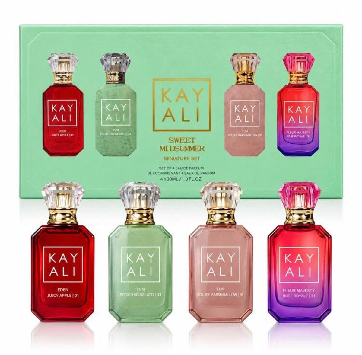 Coffret KAYALI Sweet Midsummer – 4 × 30 ml