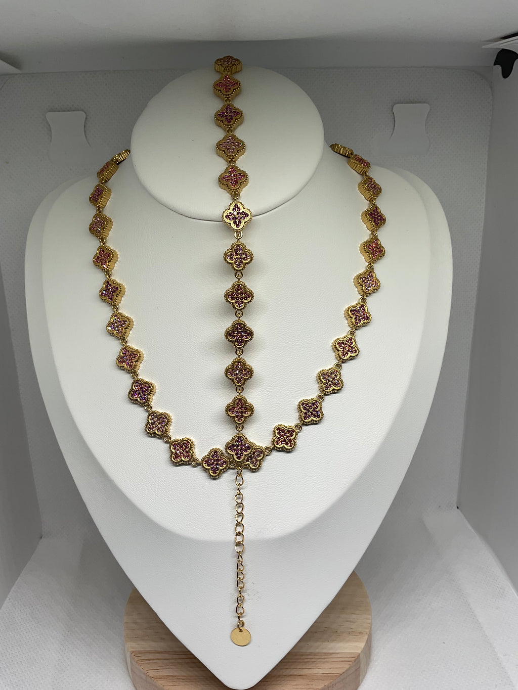 Collier fantaisie doré