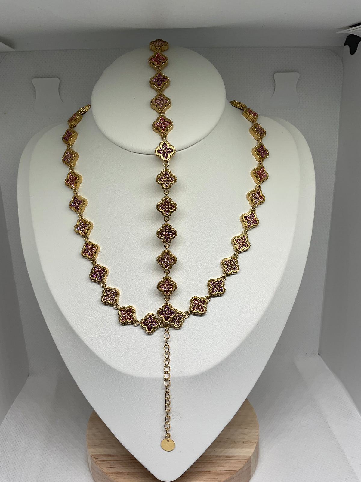 Collier fantaisie doré