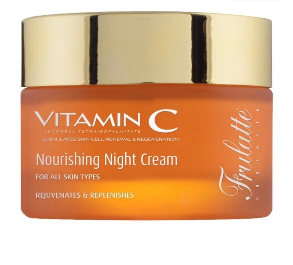 Crème de nuit nourrissante à la vitamine C – Frulatte
