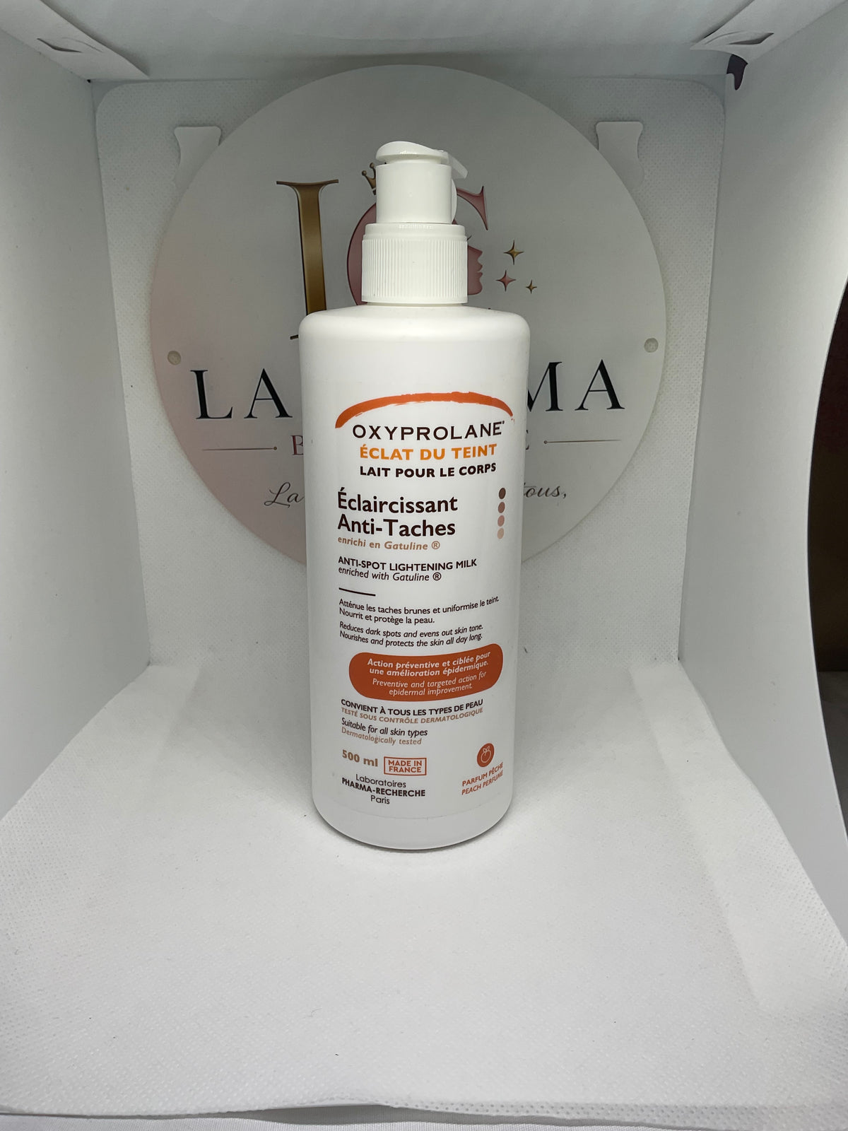 ✨ Oxyprolane Éclat du Teint – Lait Corps Anti-Taches ✨