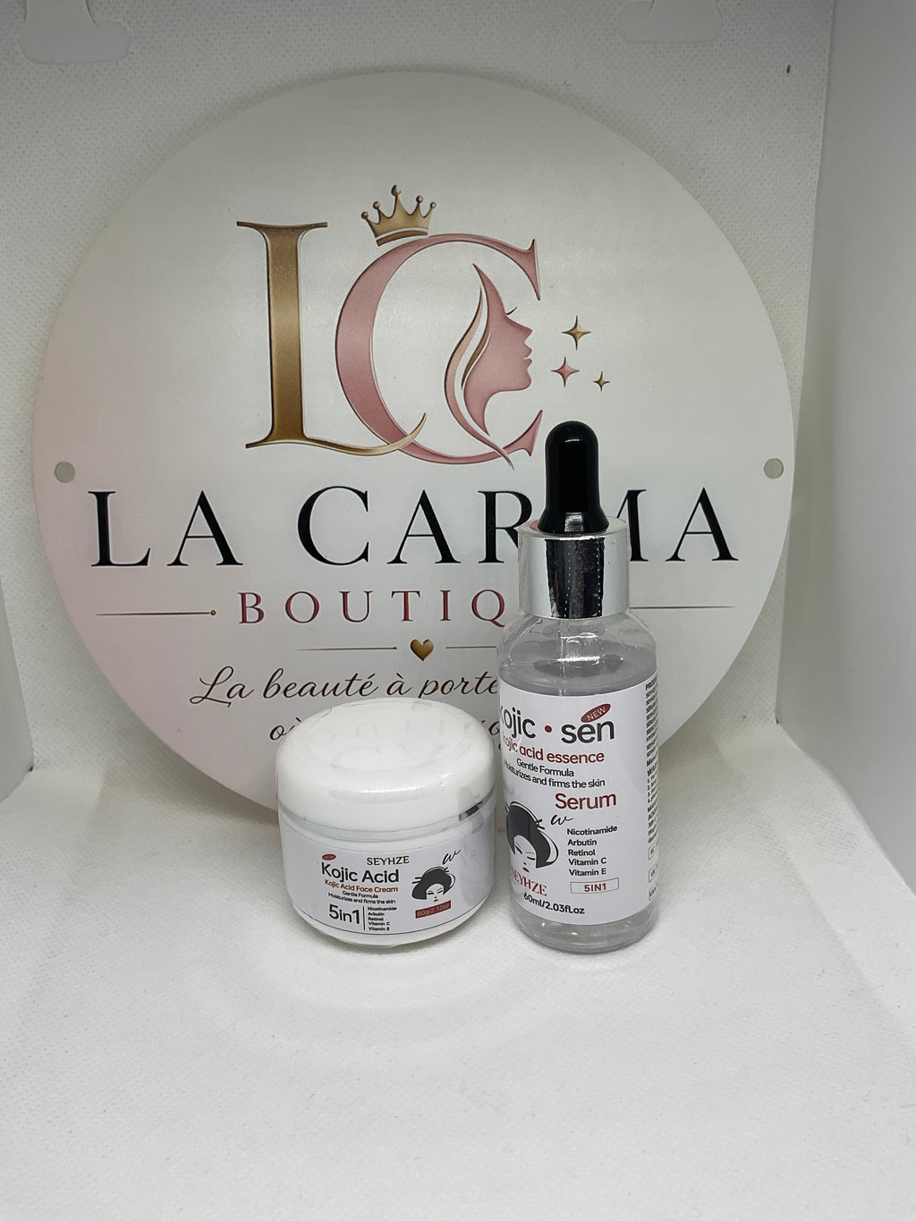 DUO SOIN VISAGE À L’ACIDE KOJIQUE – 5 EN