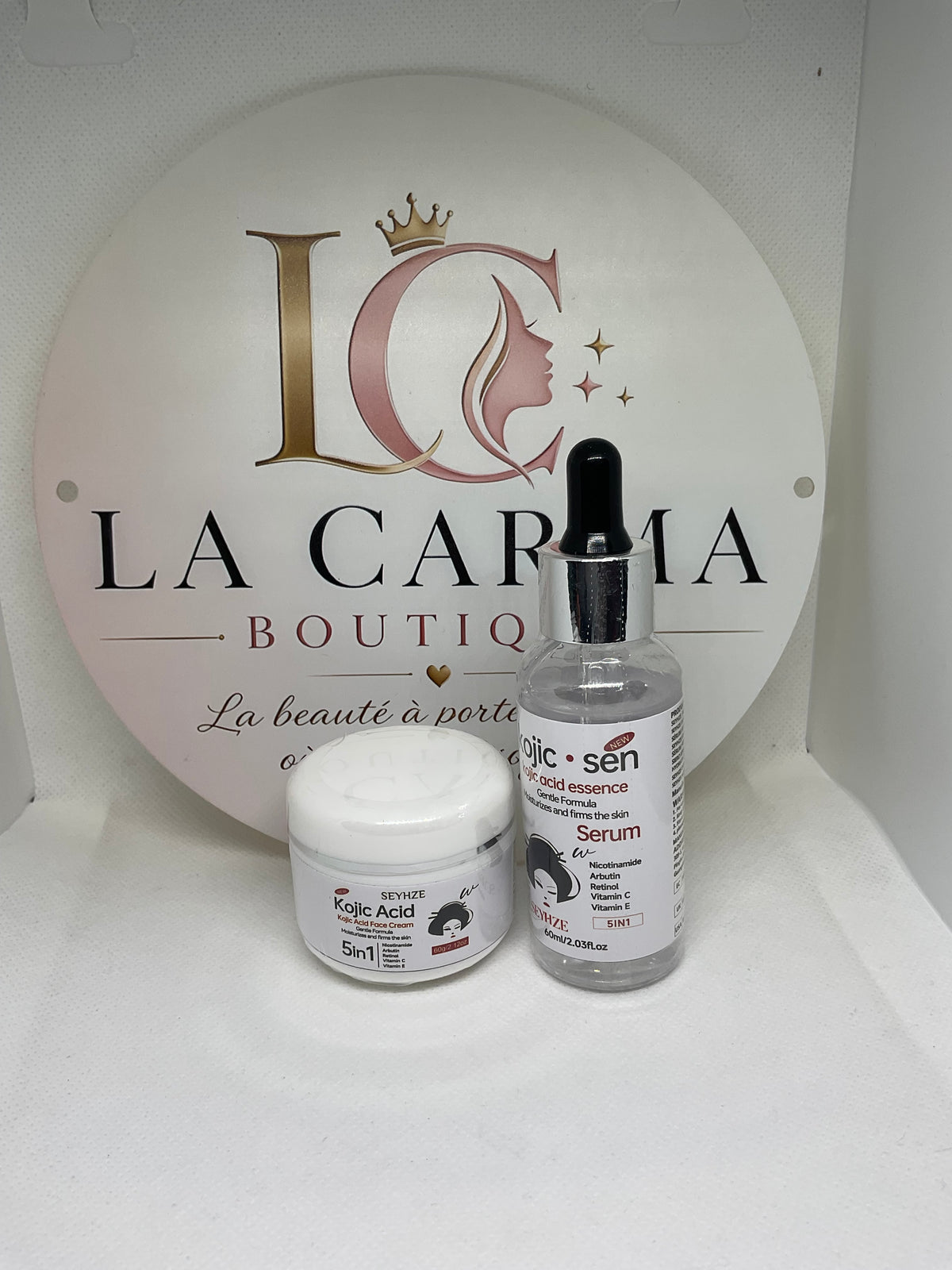 DUO SOIN VISAGE À L’ACIDE KOJIQUE – 5 EN