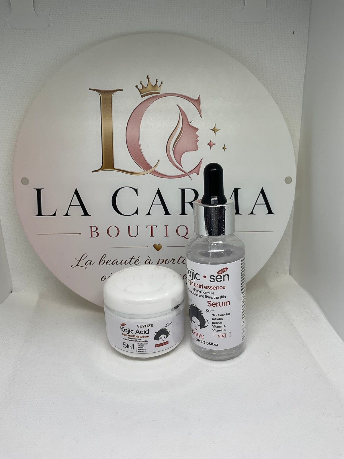 DUO SOIN VISAGE À L’ACIDE KOJIQUE – 5 EN