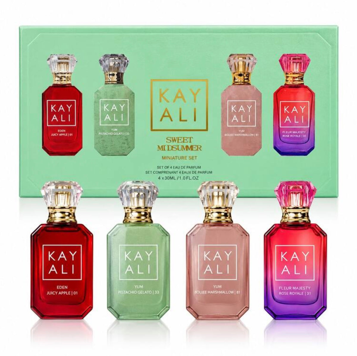 Coffret KAYALI Sweet Midsummer – 4 × 30 ml