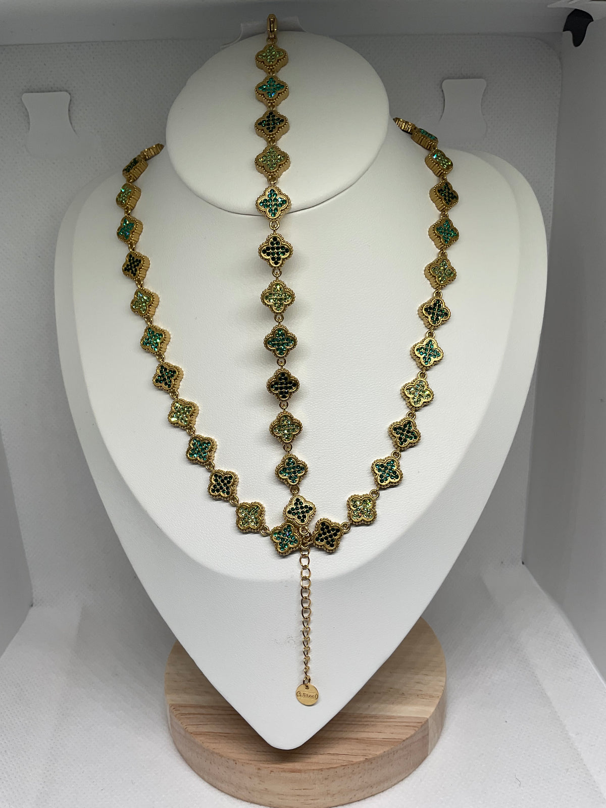 Collier fantaisie doré