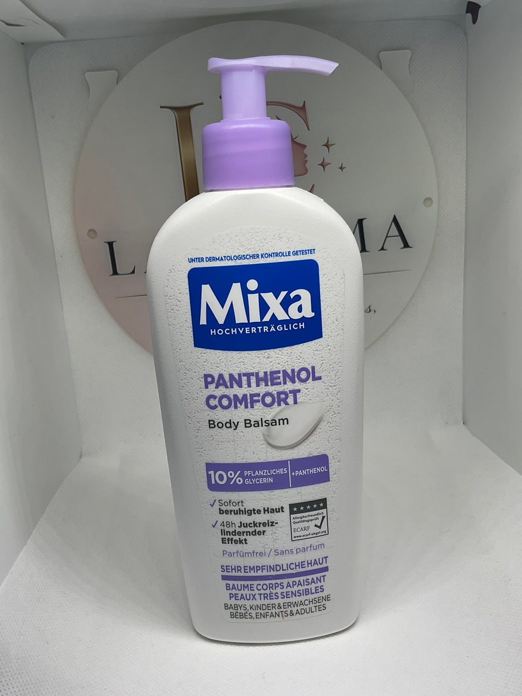💜 Mixa Panthenol Comfort – Baume Corps Apaisant
