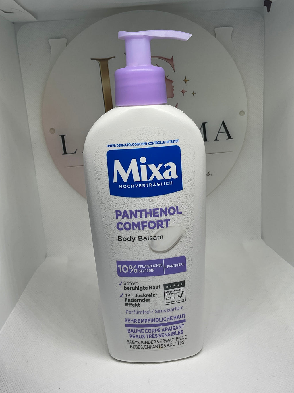 💜 Mixa Panthenol Comfort – Baume Corps Apaisant
