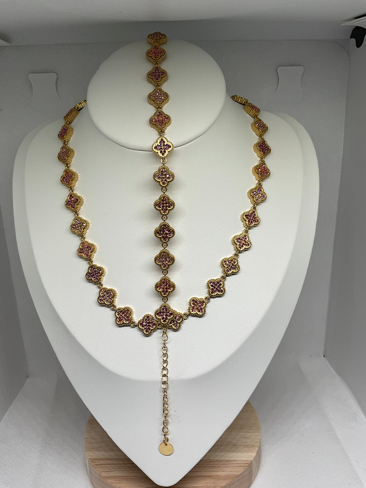 Collier fantaisie doré