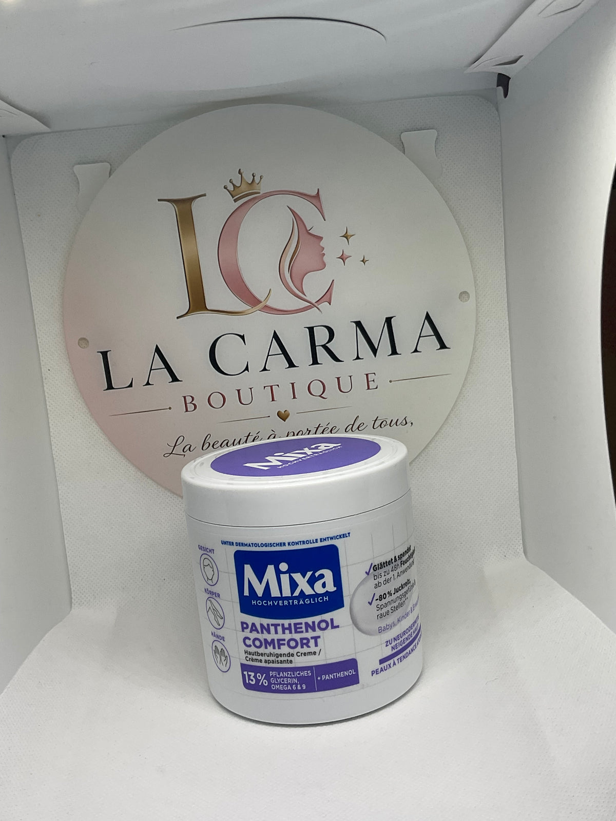 ✨ LES CRÈMES MIXA SONT DISPONIBLES CHEZ LA CARMA BOUTIQUE ✨