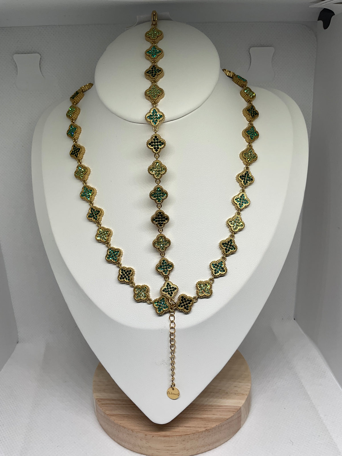 Collier fantaisie doré