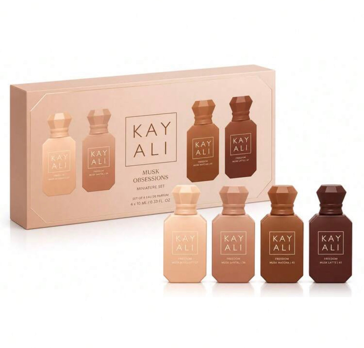Coffret KAYALI Musk Obsessions – 4 × 30 ml